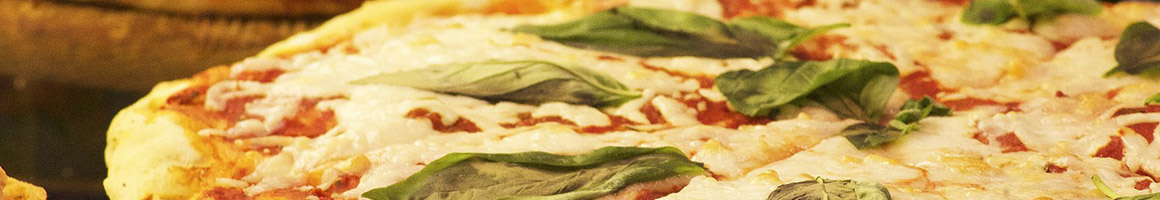 Eating Italian Pizza at Italian Delight restaurant in Grantville, PA.